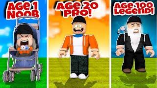 From Baby Noob To OLD MAN LEGEND! | Roblox Age Simulator