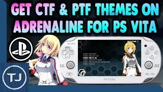 PS Vita Get CTF & PTF Themes Working On Adrenaline!