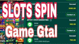 SLOTS SPIN GAME GITAL #Slotspin #earninggame #tangkakamaianigame