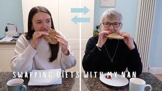 SWAPPING DIETS WITH MY 82 YEAR OLD NAN FOR 24 HOURS