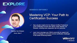 CMTY2494LV - Mastering VCP: Your Path to Certification Success