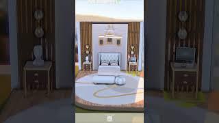 Идея люксовой спальни в Симс4|Luxury bedroom in TS4 #shorts  #sims4shorts #симс4строительство #ts4