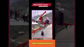 PM Modi Inaugurates World's Highest Railway Bridge in Kashmir! 