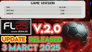 PES 2021 SP Football Life 2025 Official Update v2.0