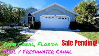 Cape Coral Florida Homes for Sale - 3 Bedrooms | 2 baths | Pool Home | 2124 SQFT