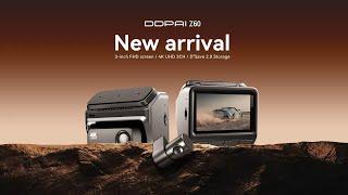 Capture every moment on the road with the DDPAI Z60 4K+2K Dashcam!