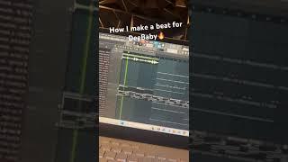 Making a beat for DeeBaby  #deebaby #deebabytypebeat