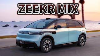 ZEEKR MIX Уникальный семейный Компактвэн #авто #обзор #китайскиеавтомобили