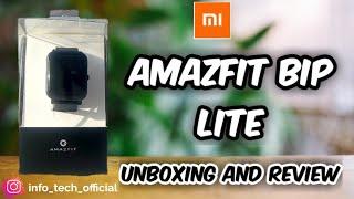 Amazfit Bip Lite Unboxing & Review in Tamil  MI Smartwatch Review  Just Haran