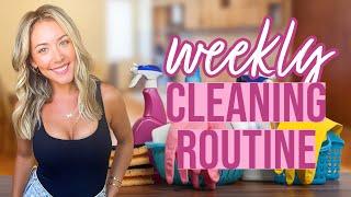 2024 WEEKLY CLEANING ROUTINE! HOME RESET CLEAN WITH ME! @BriannaK