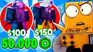 ШОК! ПОТРАТИЛ 50.000 РОБУКСОВ...и 2 НОВЫХ МИФИКА! 50 СЕРИЯ ROBLOX Toilet Tower Defense