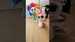 Sprunki Pinki likes Dandy, doesnt like Baba Chops  #plush #plushies #sprunki #dandysworld