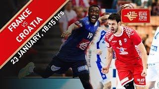 France and Croatia with no room for error | EHF EURO 2016