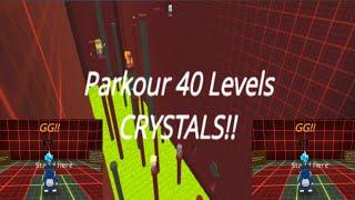 Kogama Parkour, Parkour 40 levels v2.7.0 