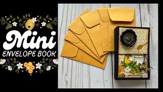  Mini Envelope Book  Bee Theme Book #craftgiveaway #envelope craft