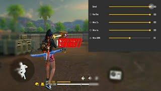 The Best Settings - HUD+DPI+SENSIBILIDADE  Free Fire Highlights...SAMSUNG GALAXY A20