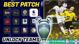 eFootball 2024 V3.5 | The Best Patch Ever Created (Unlock All Teams, Champions League mod, Kits mod)