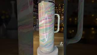 30 oz. Hoggdle-Pastel Blurred Lines #art #epoxy #tumbler