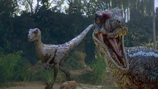 Jurassic Park 3 [2001]: Velociraptors Screen-Time