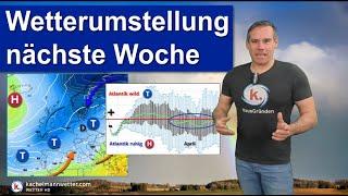 Wetterumstellung in der nächsten Woche - Frühlingshoch schwächt sich ab