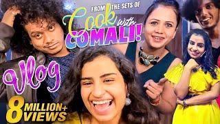 From The Sets Of Cook With Comali! - Fun Vlog Ft. Sivaangi  | Tamil Vlogs | Pugazh | Vijay TV