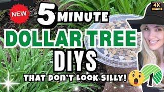 5 Minute or Less Dollar Tree DIYS That Don’t Look Silly | Dollar Tree Outdoor Summer DIYS