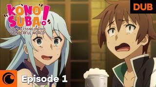 KONOSUBA -God's blessing on this wonderful world! Episode 1 English Dub