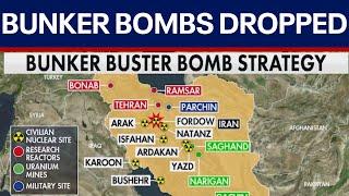 BREAKING: B2 bombers drop massive "bunker bombs" on Iran
