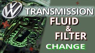 09G Transmission Fluid and Filter Change Volkswagen Aisin | TF60-SN | Jetta 2.5L | How to check