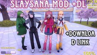 Slaysana Mod +DL (Download link)  Yandere Simulator mod #yanderesimulator #2023 #mod #dl #game #oc