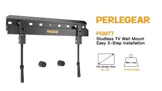 Step-By-Step Installation Guide for Perlegear PGMT7 Studless TV Wall Mount