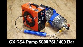 GX CS4 PCP Air compressor Pump - Review