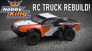 Hobbyking Nitro RC Truck REBUILD! |  Part 1 Clean, Gearbox & Servos