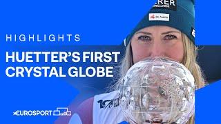  Cornelia Huetter clinches first crystal globe of career    | Highlights