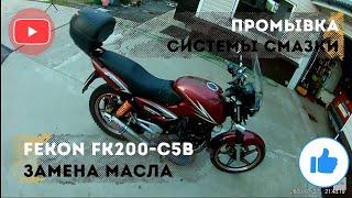 STELS DELTA 200 / FEKON FK200-C5B - замена масла