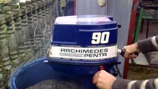 Volvo Penta Archimedes 9 hp outboard motor  1973r. 2 stroke (dwusuw)