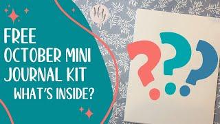 October Mini Junk Journal Kit | What's Inside This Month's Kit