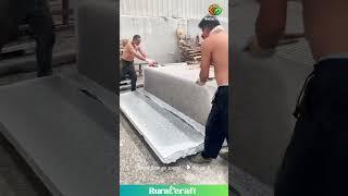 Stone Yard Showdown!  These Guys are Rock Solid!  #stoneworker #constructionlife #heavy #skills