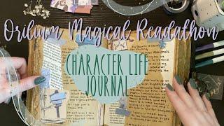 orilium magical readathon reading journal flip through