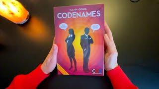 Soft-Spoken ASMR | No-Frills Unboxing & Learning to Play Codenames Board Game