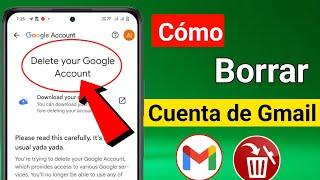 Cómo eliminar una cuenta de Gmail || Cómo eliminar la cuenta de Google