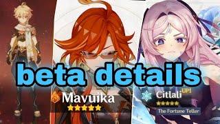 HUGE UPDATE! MAVUIKA, CITLALI and PYRO MC kits and details - GENSHIN IMPACT version 5.3