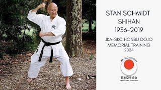 Stan Sensei Tribute Training 2024