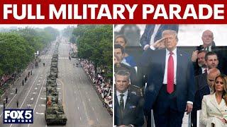 FULL: Entire DC military parade celebrating Army's 250th anniversary