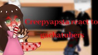 Creepyapsta react to gachatubers //by:Đéɱǿή//gacha club