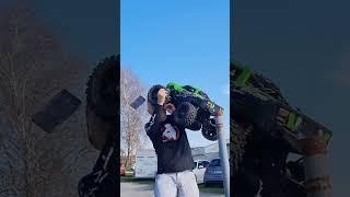 knocked out by X-MAXX #rc #headshot #knockout #3 #stitches #fail #traxxas #xmaxx