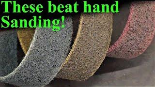 Make a knife without hand sanding! (knife making with surface conditioning belts)