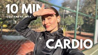 10 min CARDIO WORKOUT | Apartment Friendly | No Equipment | Home Workout | HIIT cardio | No repeat