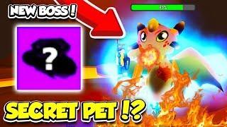 THERE'S A *NEW* VOLCANO BOSS AND SECRET PET IN GHOST SIMULATOR UPDATE!! (Roblox)