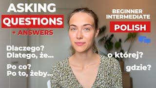 Questions and answers in Polish | useful expressions